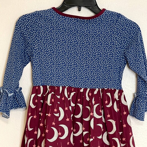 Wild Flowers Dress No.10 Size 10 EUC Mixed Media Dress - Picture 5 of 10